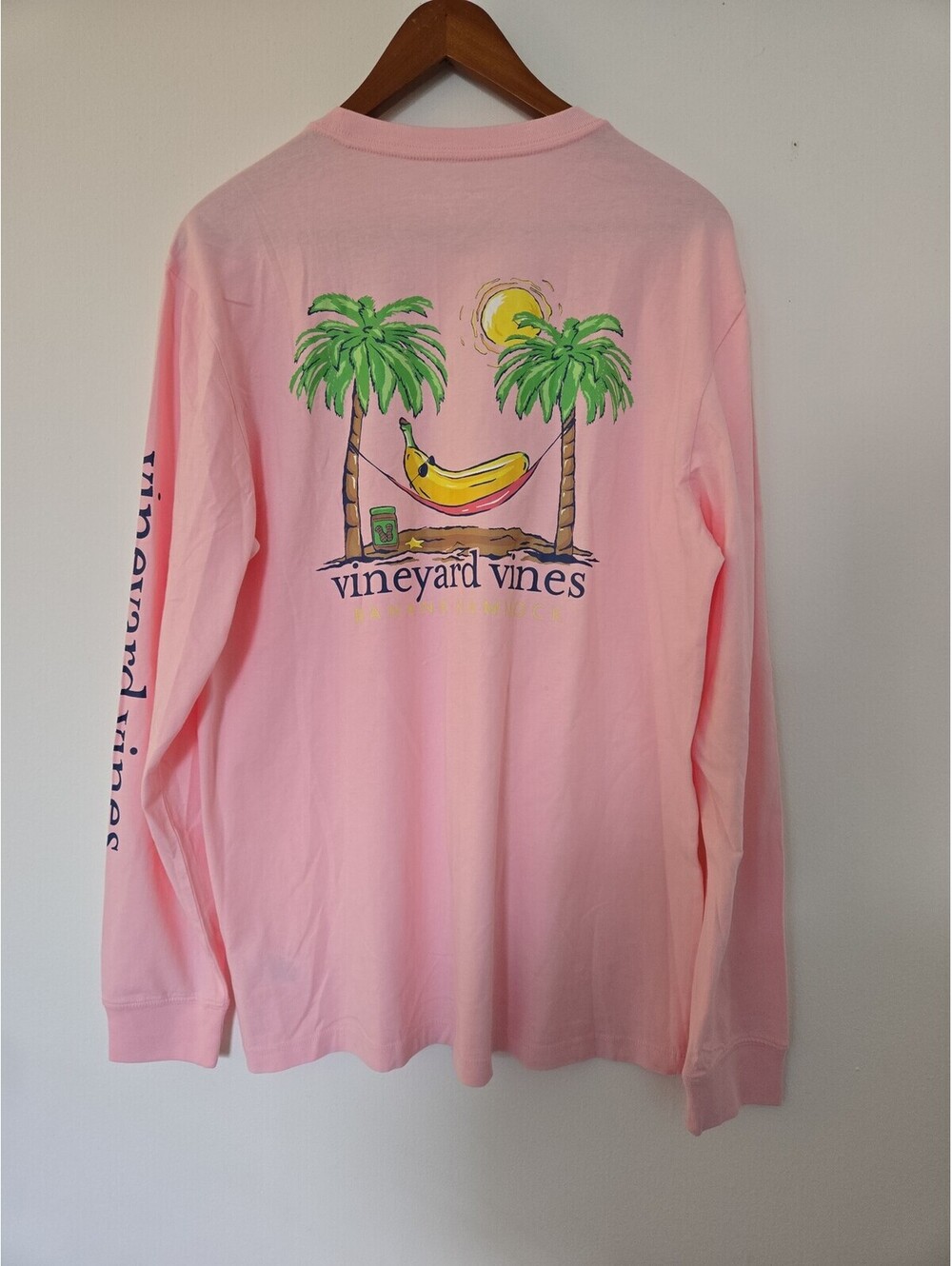 Vineyard Vines Pink Long Sleeve T-Shirt